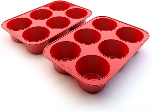 Silicone texas muffin pan - muffin, 6