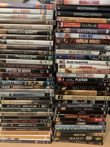 Lotto dvd vari generi cult - vari,