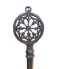 IDEA REGALO CHIAVE ANTICA VENEZIANA VENEZIA 1500 FERRO BATTUTO