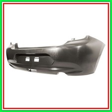 Paraurti Posteriore Nero-Liscio Da Primerizzare Nissan Micra K13-(Anno 2013-2017