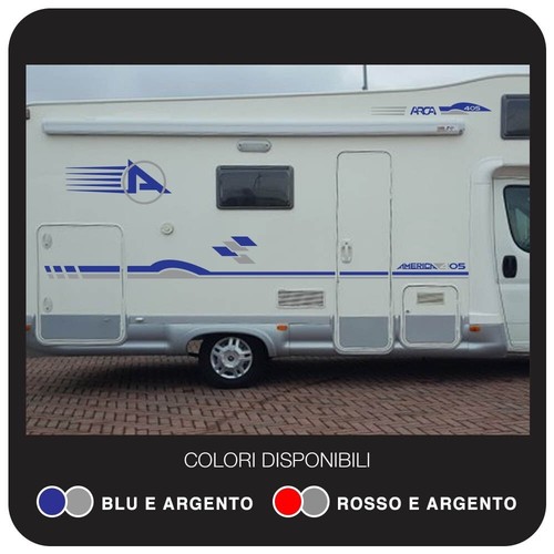 Adesivo arca america camper - arca,