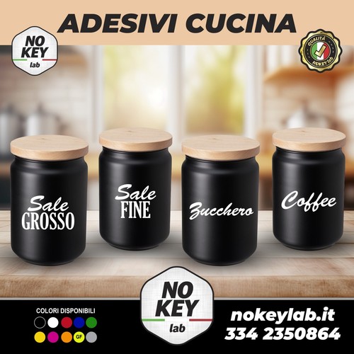 Set adesivi per - adesivi, barattoli