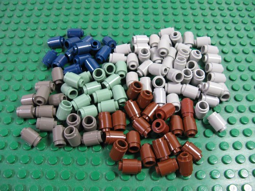 Lego mattone rotondo 1 - 1,