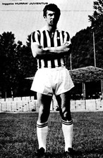 JUVENTUS: GIANLUIGI SAVOLDI CARTOLINA HURRA' JUVENTUS 1970