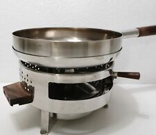 Flli. Calderoni Inox Crepes Suzettes Crepiera Modernariato