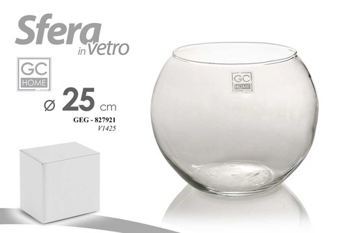 Vaso vasetto sfera - vaso, vetro