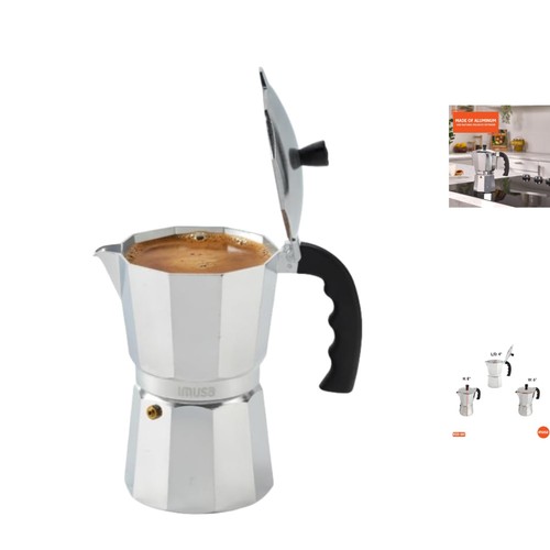 Caffettiera classica con piano