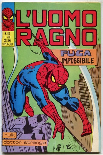 376 uomo ragno corno - uomo, ed.