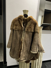 Bellissima Mantella Vintage Di Camox In Shearling Original.