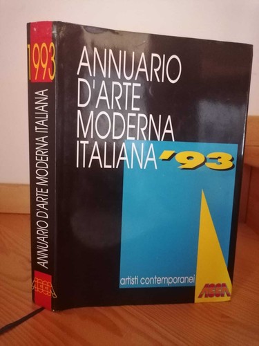 Annuario arte moderna - annuario, d'arte