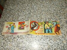 TEX STRISCIA SERIE CALIFORNIA N.4 ORIGINALE 1956 EDICOLA TIPO WEST ZAGOR RANGER