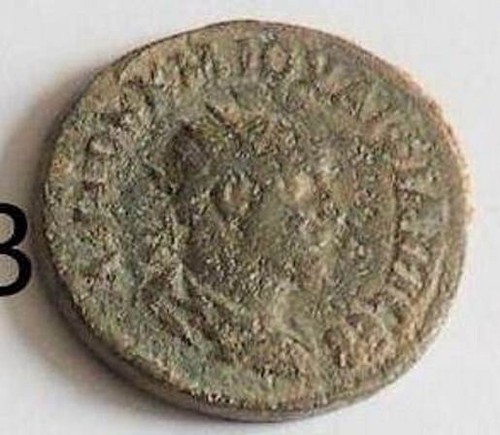 Moneta romana rara filippo - romana, di