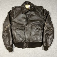 Schott NYC Leather Jacket Mens