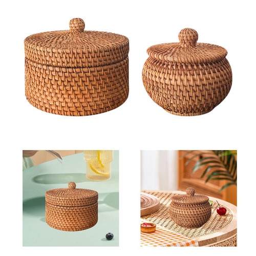 Cesto portaoggetti rattan - in,