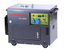 Generatore di corrente silenziato Monofase 4.2 KW pramac PMD 5000S ATS elettrico