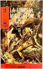 LIBROGAME DIMENSIONE AVVENTURA n. 2 LA FORESTA MALEDETTA EL scritte matita/penna
