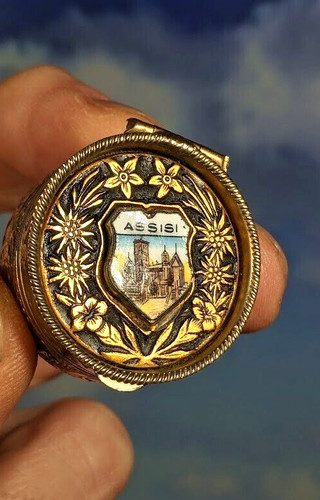 Vintage assisi cathedral - assisi,