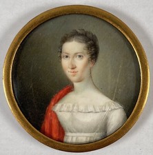 Antico quadro ritratto