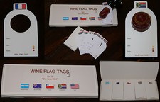 Etichette Per Bottiglie Di Vino Della Nuova Mondo (5 Paesi A 30 Etichette)