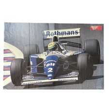 Poster Autosprint Ayrton Senna Williams 80x54cm