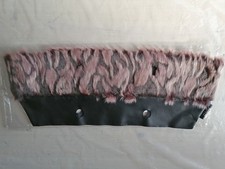 O bag  - BORDO PELLICCIA per Borse GRANDI - ECO PELLE - LAPIN TORTORA