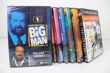 6 dvd BIG MAN serie completa + 2 EXTRA LARGE 4 6 + Il corsaro nero BUD SPENCER