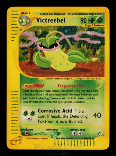 Pokemon card victreebel - pokemon,