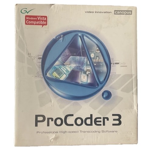 Canopus procoder software di - canopus, 3