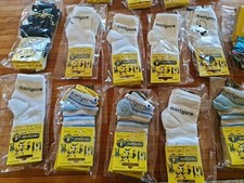 Stock 68 Paia Calze Bimbo Navigare Taglia 2/4 + 30 Paia Ciclista Taglia 10/12