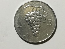 Italia lire 5 del 1949