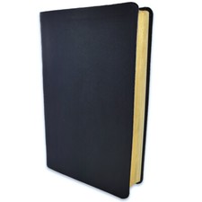 Biblia Letra Grande RV1960 piel genuina negro
