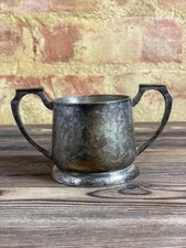 Zuccheriera vintage placcata