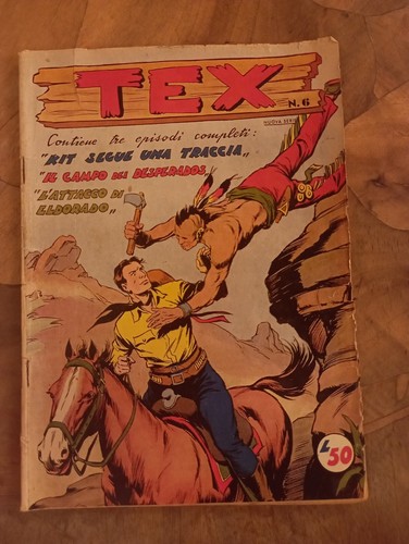Tex albo oro serie - tex, ii