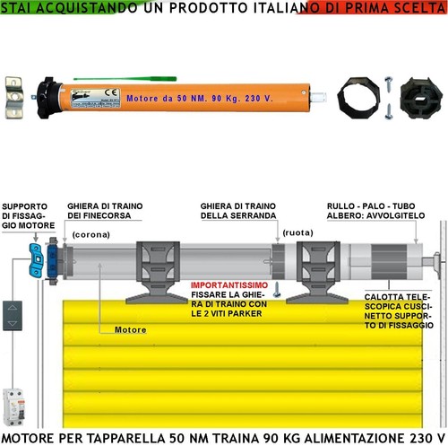 Serranda elettrica 230 - serranda,