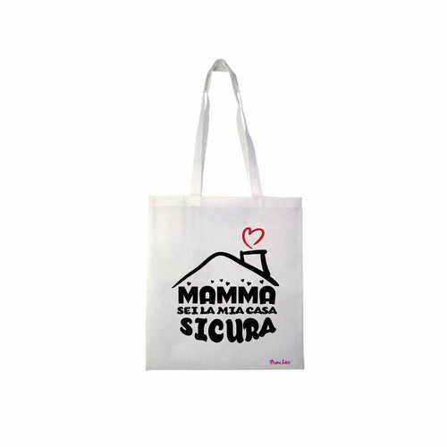 Borsa 36x40 scritta mamma - 36x40,