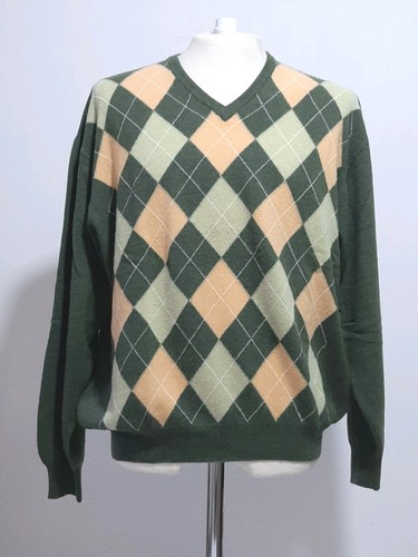 Maglione uomo argyle cashmere - maglione,