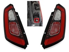 Coppia 2 Fanali Fari Posteriori Fiat Grande Punto, Punto Evo, Con Portalampada