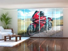 Set di 6 Tende a Pannello Moto