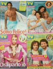 Tv Sorrisi Canzoni N 29 30 31 32 2005 Paola Barale Antonella Elia Sergio Muniz
