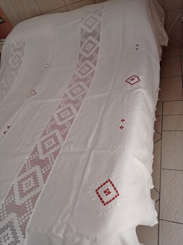 Coperta ricamo uncinetto - coperta,