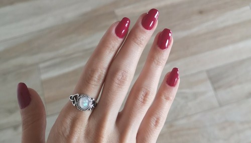 Anello con opale - , ovale