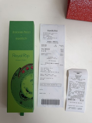 Swatch royal pop audemar - pop,