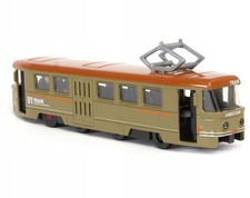 Modello di tram retrò in