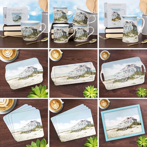 Sea breeze food serving trays - food,
