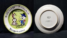PIATTO DEL BUON RICORDO -  RISTORANTE PINOCCHIO - BORGOMANERO - ANNI 80