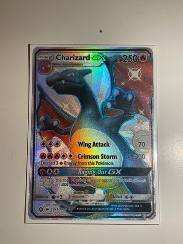 Carta pokemon charizard - carta, gx