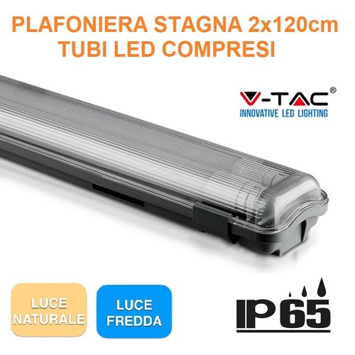 Plafoniera stagna completa - stagna,