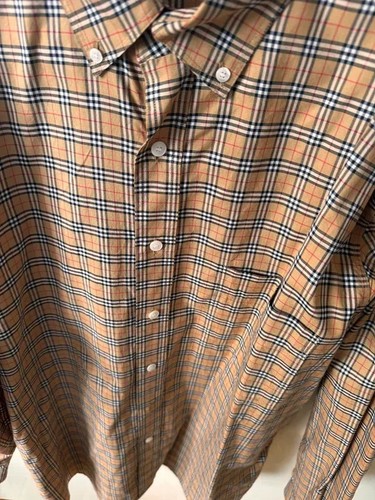 Camicia burberry cotone - in,