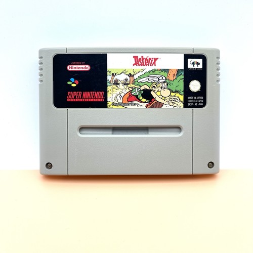 Asterix snes super nintendo - asterix,
