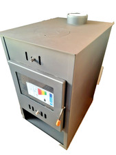 STUFA CUCINA LEGNA 15/20 KW METALFER GRANDE PIASTRA  CUCINARE E GRANDE CARICO